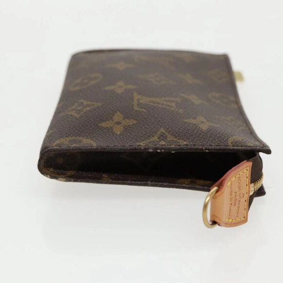 LOUIS VUITTON Monogram Bucket PM Accessory Pouch LV Auth th5406 - Picture 10 of 16
